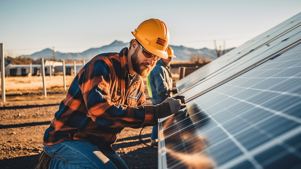 Inspektion von Fotovoltaikanlagen Solarservice