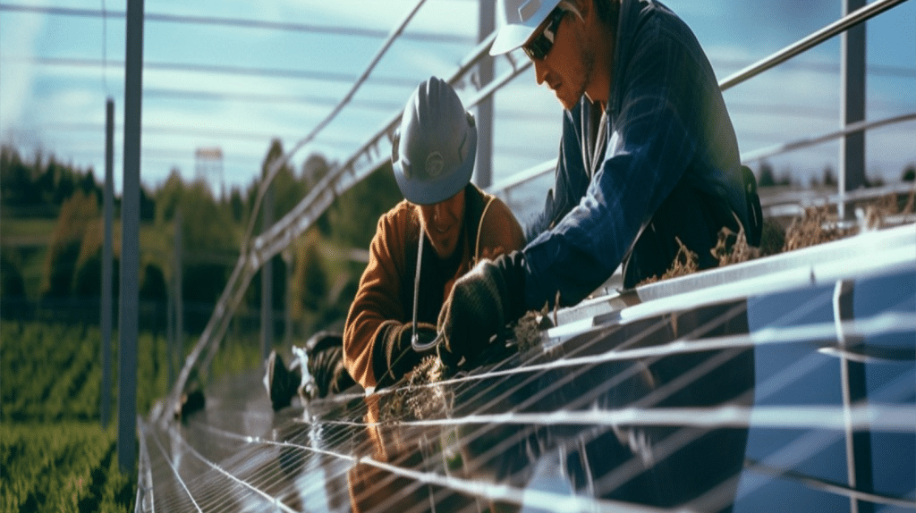 Wartung von Photovoltaikanlagen Solarservice